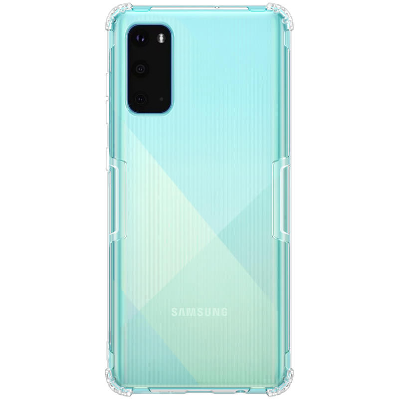 TPU чехол Nillkin Nature Series для Samsung Galaxy S20 Бесцветный (прозрачный) (125997)
TPU чехол Nillkin Nature Series для Samsung Galaxy S20 Бесцветный (прозрачный) (125997)