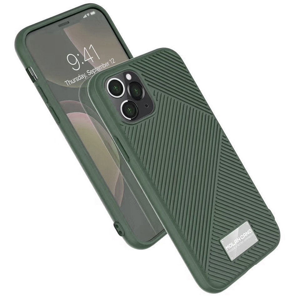TPU накладка Molan Cano Jelline series для Apple iPhone 11 Pro (5.8") Зеленый / Khaki green (112641)
TPU накладка Molan Cano Jelline series для Apple iPhone 11 Pro (5.8") Зеленый / Khaki green (112641)