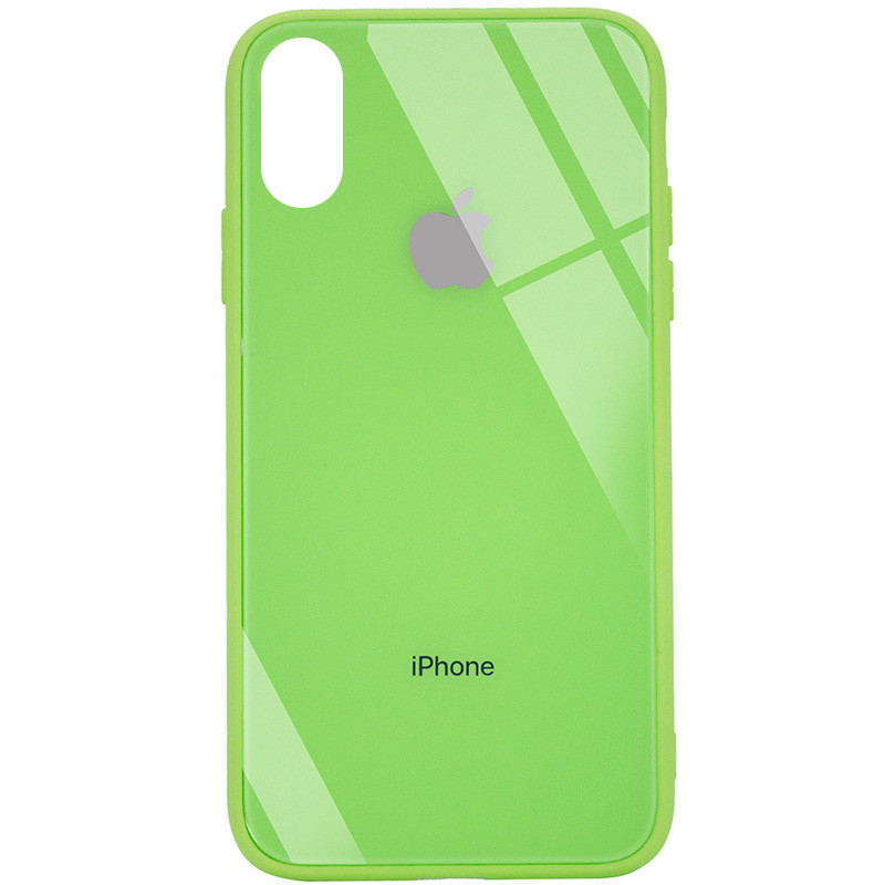 TPU+Glass чохол GLOSSY Logo Full camera (opp) для Apple iPhone XS Max (6.5") (Салатовий)
TPU+Glass чохол GLOSSY Logo Full camera (opp) для Apple iPhone XS Max (6.5") (Салатовий)