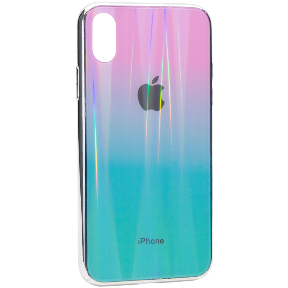 TPU+Glass чехол Gradient Aurora с лого для Apple iPhone X (5.8") Розовый / Бирюзовый (119607)
TPU+Glass чехол Gradient Aurora с лого для Apple iPhone X (5.8") Розовый / Бирюзовый (119607)