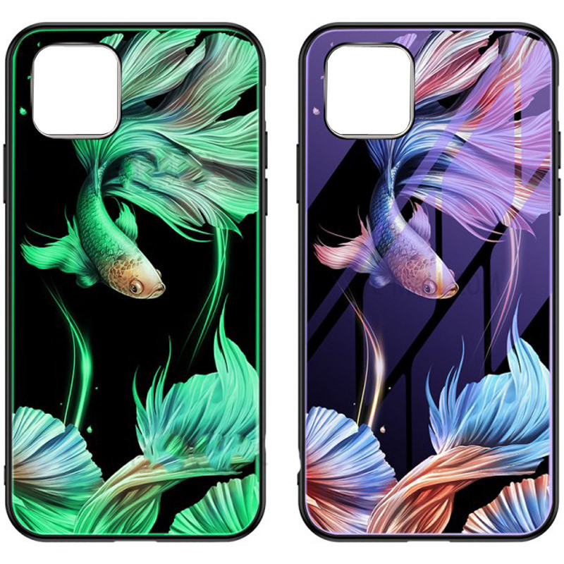 TPU+Glass чохол світиться в темряві для Apple iPhone 11 Pro (5.8") (Рибка / фіолетовий)
TPU+Glass чохол світиться в темряві для Apple iPhone 11 Pro (5.8") (Рибка / фіолетовий)