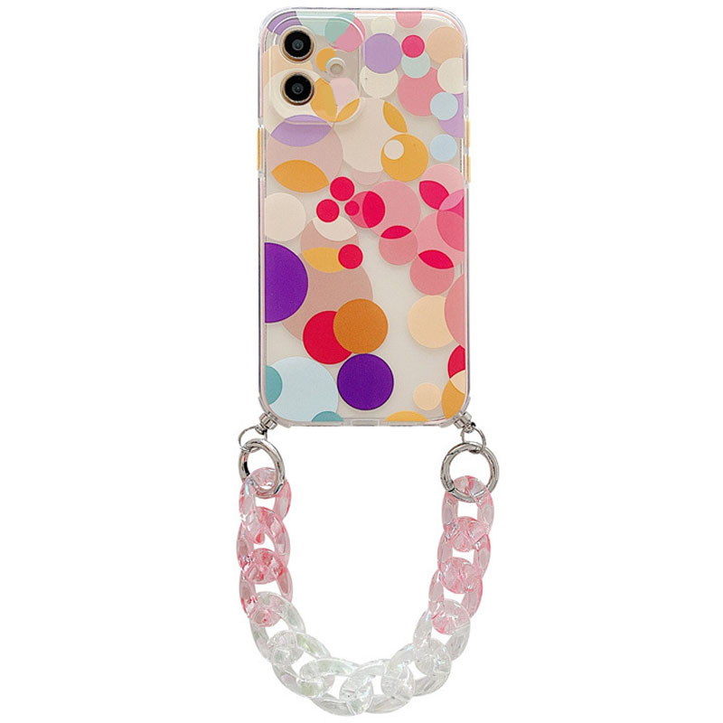 TPU+PC чохол Colorific з підвісним ланцюгом для Apple iPhone 11 (6.1") (Bubbles)
TPU+PC чохол Colorific з підвісним ланцюгом для Apple iPhone 11 (6.1") (Bubbles)