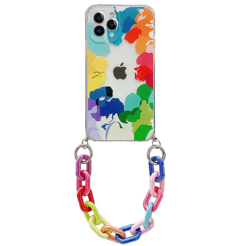 TPU+PC чохол Colorific з підвісним ланцюгом для Apple iPhone 11 Pro Max (6.5") (Palette)
TPU+PC чохол Colorific з підвісним ланцюгом для Apple iPhone 11 Pro Max (6.5") (Palette)