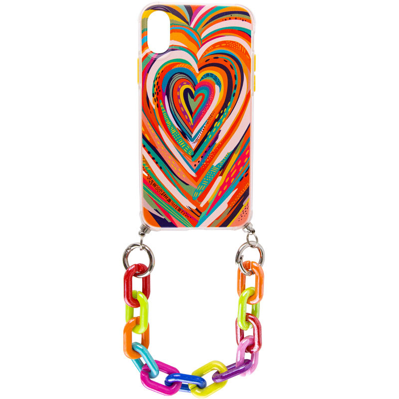 TPU+PC чехол Colorific с подвесной цепью для Apple iPhone X / XS (5.8") Hearts (192151)
TPU+PC чехол Colorific с подвесной цепью для Apple iPhone X / XS (5.8") Hearts (192151)