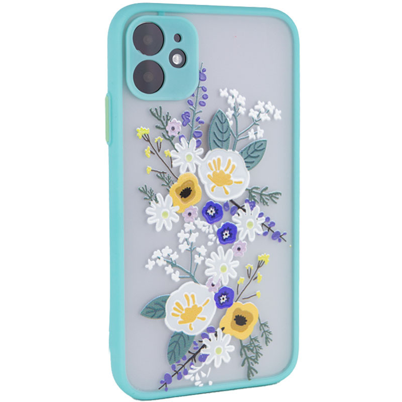 TPU+PC чехол Picture Color Buttons full camera для Apple iPhone 11 (6.1") Бирюзовый / Цветы (183434)
TPU+PC чехол Picture Color Buttons full camera для Apple iPhone 11 (6.1") Бирюзовый / Цветы (183434)