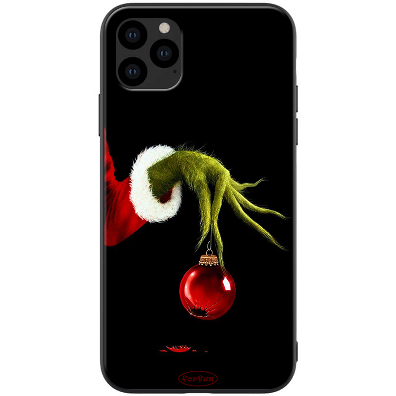 TPU+PC чохол ForFun для Apple iPhone 11 Pro Max (6.5") (Грінч і ялинкова іграшка / чорний)
TPU+PC чохол ForFun для Apple iPhone 11 Pro Max (6.5") (Грінч і ялинкова іграшка / чорний)