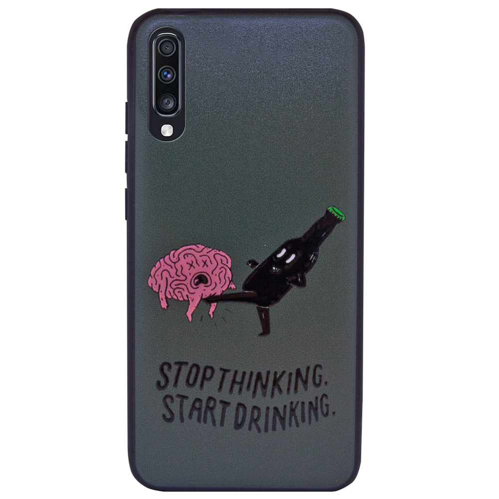 TPU+PC чехол ForFun для Samsung Galaxy A50 (A505F) / A50s / A30s Stopthinking / Серый (109203)
TPU+PC чехол ForFun для Samsung Galaxy A50 (A505F) / A50s / A30s Stopthinking / Серый (109203)