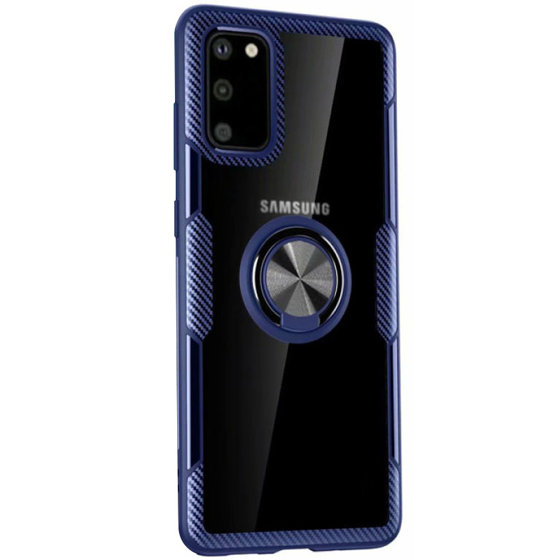 TPU+PC чохол Deen CrystalRing під магнітний тримач для Samsung Galaxy S20 (Безбарвний / синій)
TPU+PC чохол Deen CrystalRing під магнітний тримач для Samsung Galaxy S20 (Безбарвний / синій)