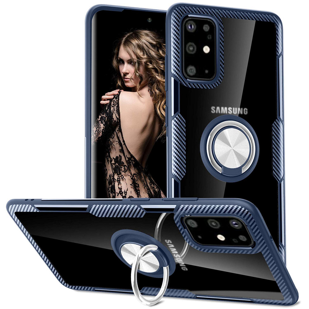 TPU+PC чехол Deen CrystalRing под магнитный держатель для Samsung Galaxy S20+ Бесцветный / Темно-синий (121393)
TPU+PC чехол Deen CrystalRing под магнитный держатель для Samsung Galaxy S20+ Бесцветный / Темно-синий (121393)