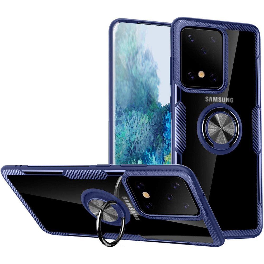 TPU+PC чехол Deen CrystalRing под магнитный держатель для Samsung Galaxy S20 Ultra Бесцветный / Синий (121397)
TPU+PC чехол Deen CrystalRing под магнитный держатель для Samsung Galaxy S20 Ultra Бесцветный / Синий (121397)