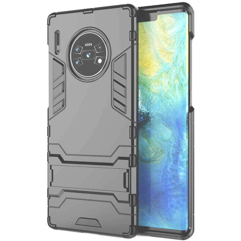 Ударопрочный чехол-подставка Transformer для Huawei Mate 30 Pro с мощной защитой корпуса Металл / Gun Metal (118585)
Ударопрочный чехол-подставка Transformer для Huawei Mate 30 Pro с мощной защитой корпуса Металл / Gun Metal (118585)