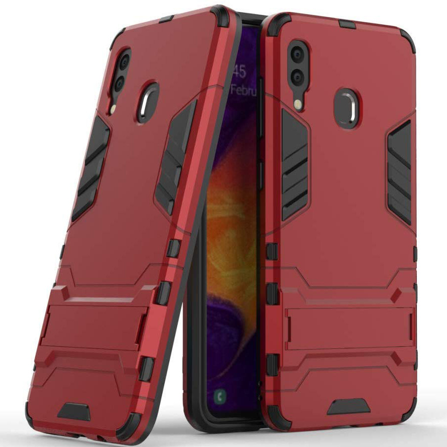 Ударопрочный чехол-подставка Transformer для Samsung Galaxy A20 (A205F) Красный / Dante Red (100773)
Ударопрочный чехол-подставка Transformer для Samsung Galaxy A20 (A205F) Красный / Dante Red (100773)