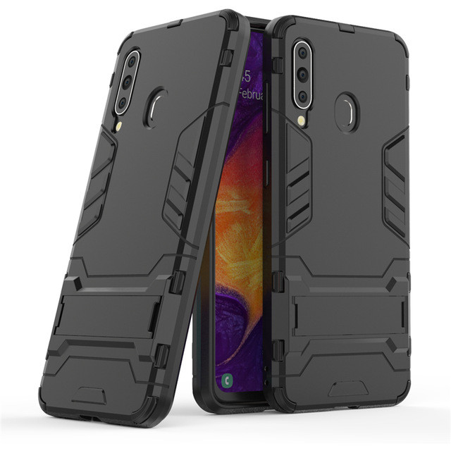 Ударопрочный чехол-подставка Transformer для Samsung Galaxy A60 (A606F) с мощной защитой корпуса Черный / Soul Black (102930)
Ударопрочный чехол-подставка Transformer для Samsung Galaxy A60 (A606F) с мощной защитой корпуса Черный / Soul Black (102930)