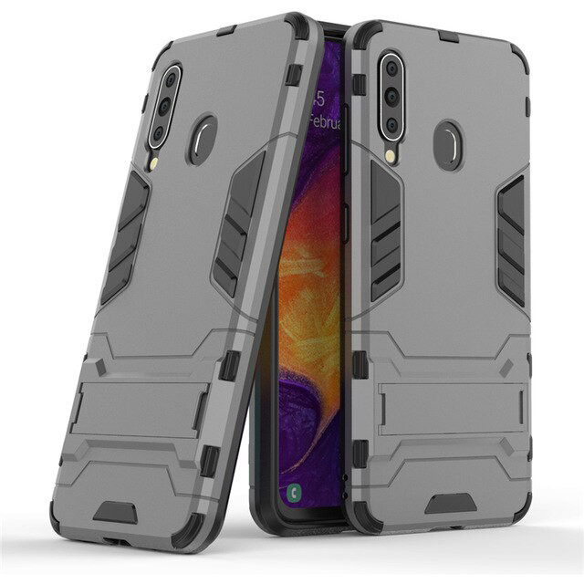 Ударопрочный чехол-подставка Transformer для Samsung Galaxy A60 (A606F) с мощной защитой корпуса Металл / Gun Metal (102926)
Ударопрочный чехол-подставка Transformer для Samsung Galaxy A60 (A606F) с мощной защитой корпуса Металл / Gun Metal (102926)
