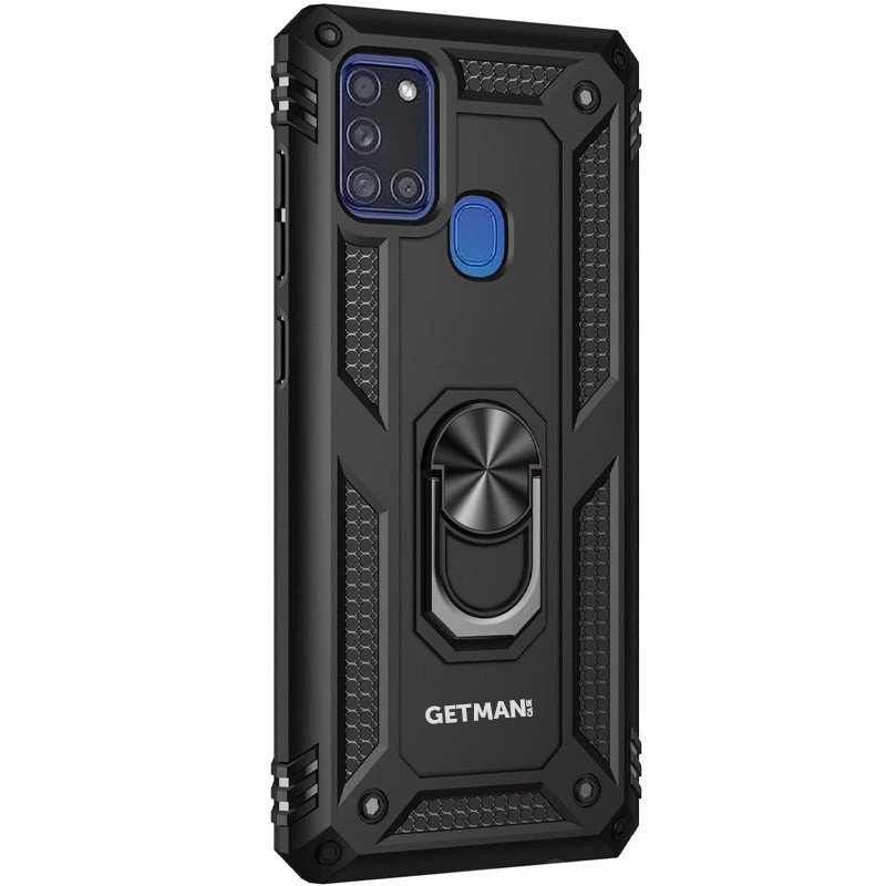 Ударопрочный чехол GETMAN Serge Ring for Magnet для Samsung Galaxy A21s Черный (140404)
Ударопрочный чехол GETMAN Serge Ring for Magnet для Samsung Galaxy A21s Черный (140404)