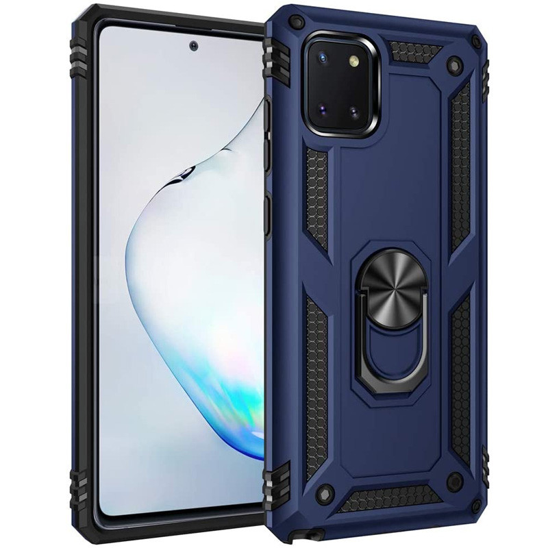 Ударостійкий чохол Serge Ring for Magnet для Samsung Galaxy Note 10 Lite (A81) (Темно-синій)
Ударостійкий чохол Serge Ring for Magnet для Samsung Galaxy Note 10 Lite (A81) (Темно-синій)