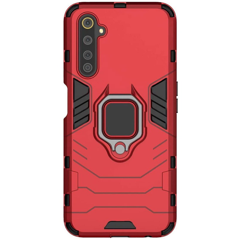 Ударостійкий чохол Transformer Ring for Magnet для для Realme 6 Pro (Червоний / Dante Red)
Ударостійкий чохол Transformer Ring for Magnet для для Realme 6 Pro (Червоний / Dante Red)
