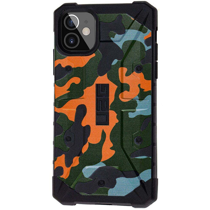 Ударопрочный чехол UAG Pathfinder камуфляж для Apple iPhone 12 mini (5.4") Оранжевый (154443)
Ударопрочный чехол UAG Pathfinder камуфляж для Apple iPhone 12 mini (5.4") Оранжевый (154443)