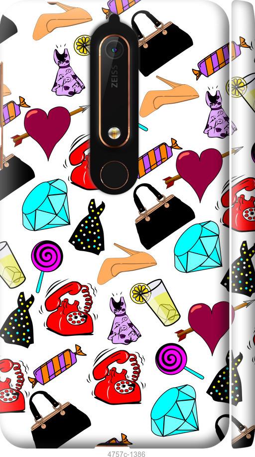 Чехол на Nokia 6 2018 stickers