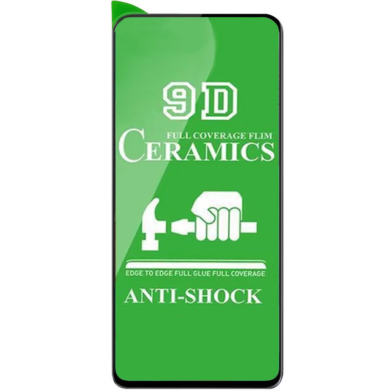 

Захисна плівка Ceramics 9D (без упак.) для Xiaomi Mi 10T Pro (Чорний)