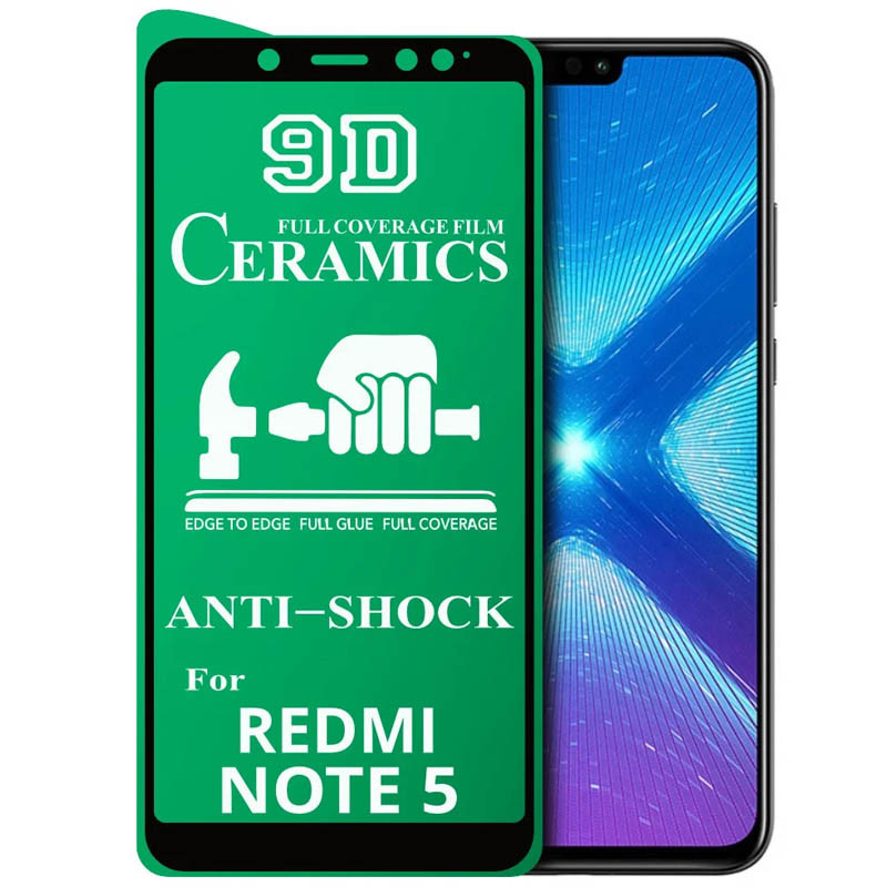 Захисна плівка Ceramics 9D для Xiaomi Redmi Note 5 Pro / Note 5 (AI Dual Camera) (Чорний)
Захисна плівка Ceramics 9D для Xiaomi Redmi Note 5 Pro / Note 5 (AI Dual Camera) (Чорний)