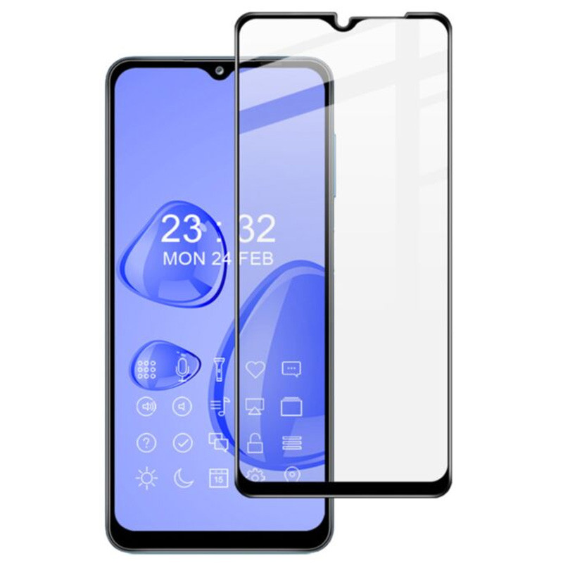 

Захисне кольорове скло Mocoson 5D (full glue) для Samsung Galaxy A12 Nacho (Чорний)