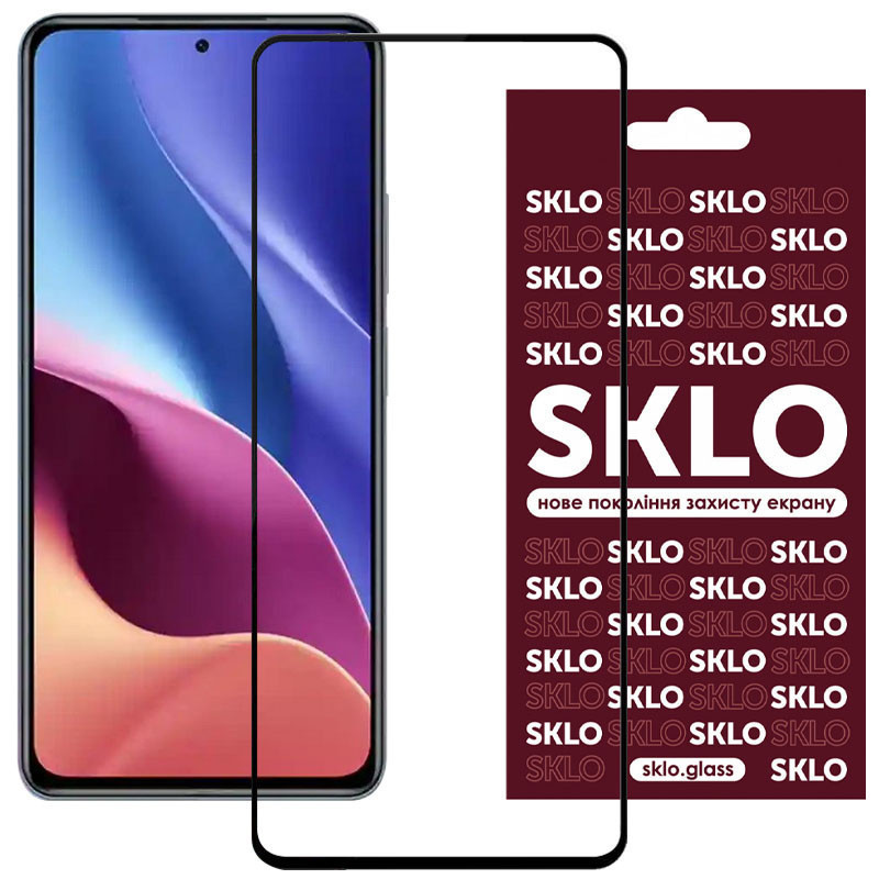 

Захисне скло SKLO 3D (full glue) для Xiaomi Redmi Note 12 Pro 4G