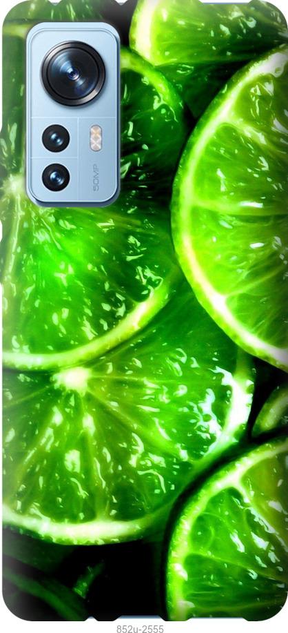 Чохол на Xiaomi 12X Зелені часточки лимона