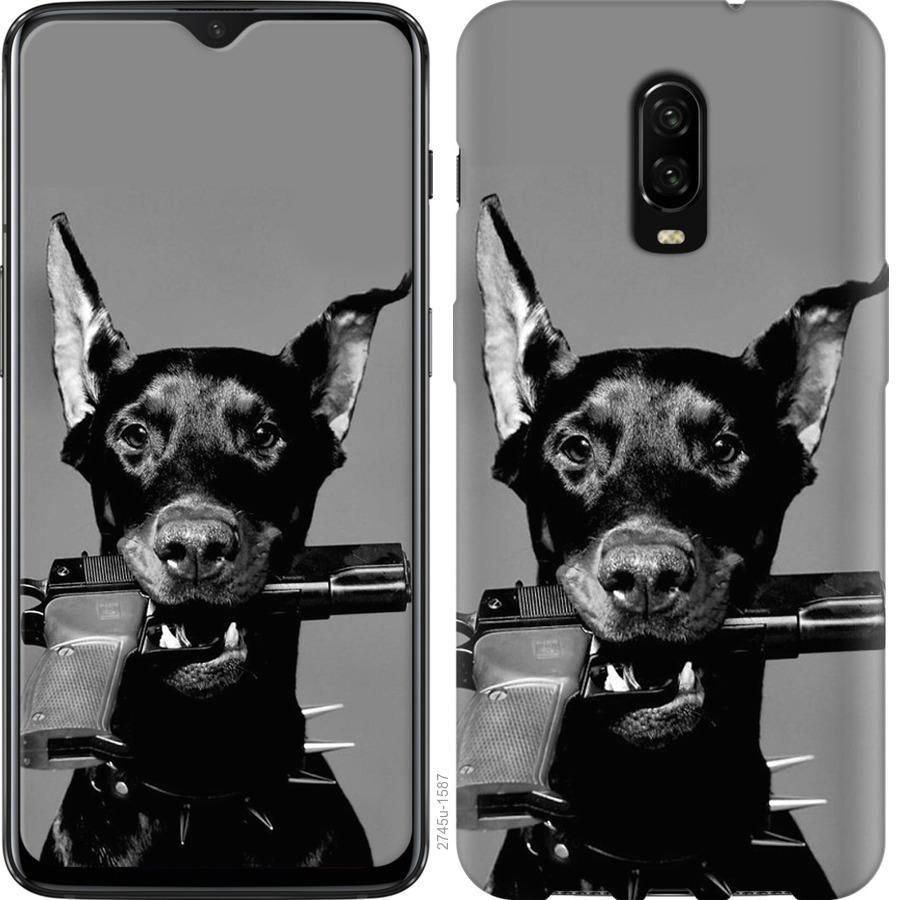 

Чохол на OnePlus 6T Доберман