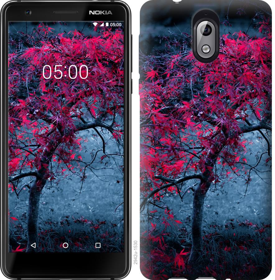 

Чохол на Nokia 3.1 Дерево з яскравими листям