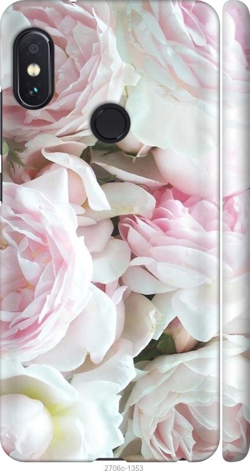 

Чехол на Xiaomi Redmi Note 5 Пионы v2