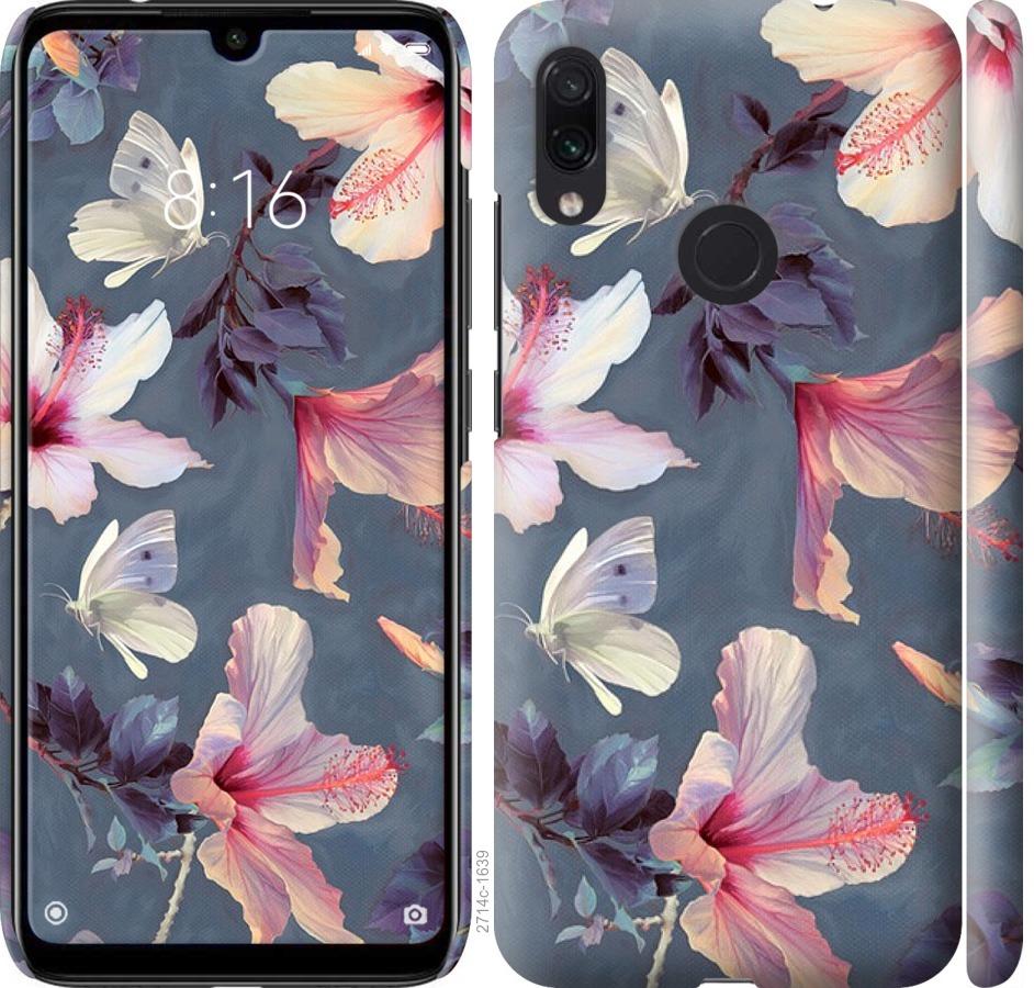

Чохол на Xiaomi Redmi Note 7 Намальовані квіти