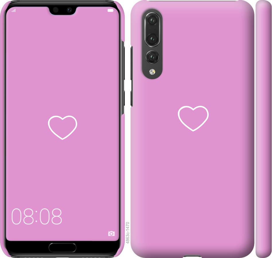 

Чохол на Huawei P20 Pro серце 2