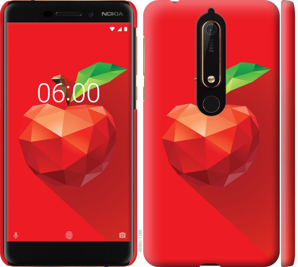 

Чохол на Nokia 6 2018 яблуко