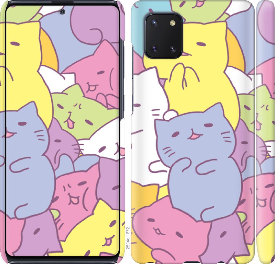 

Чехол на Samsung Galaxy Note 10 Lite Котики