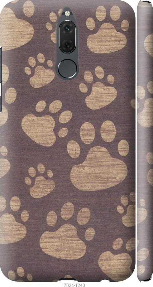 

Чехол на Huawei Mate 10 Lite Следы тигра