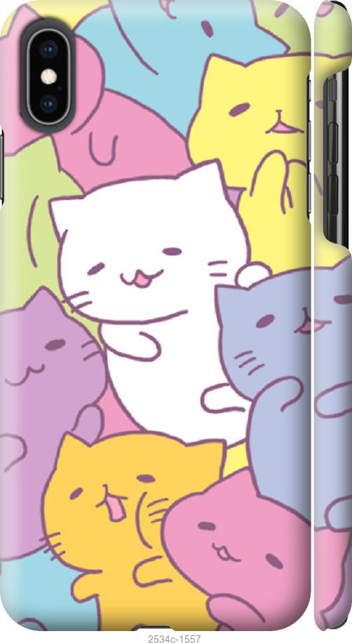 

Чехол на iPhone XS Max Котики