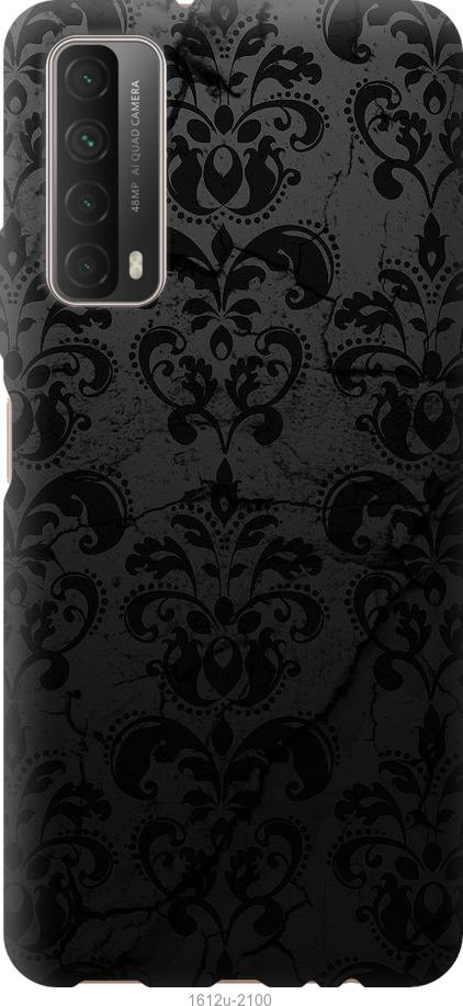 

Чехол на Huawei P Smart 2021 узор черный