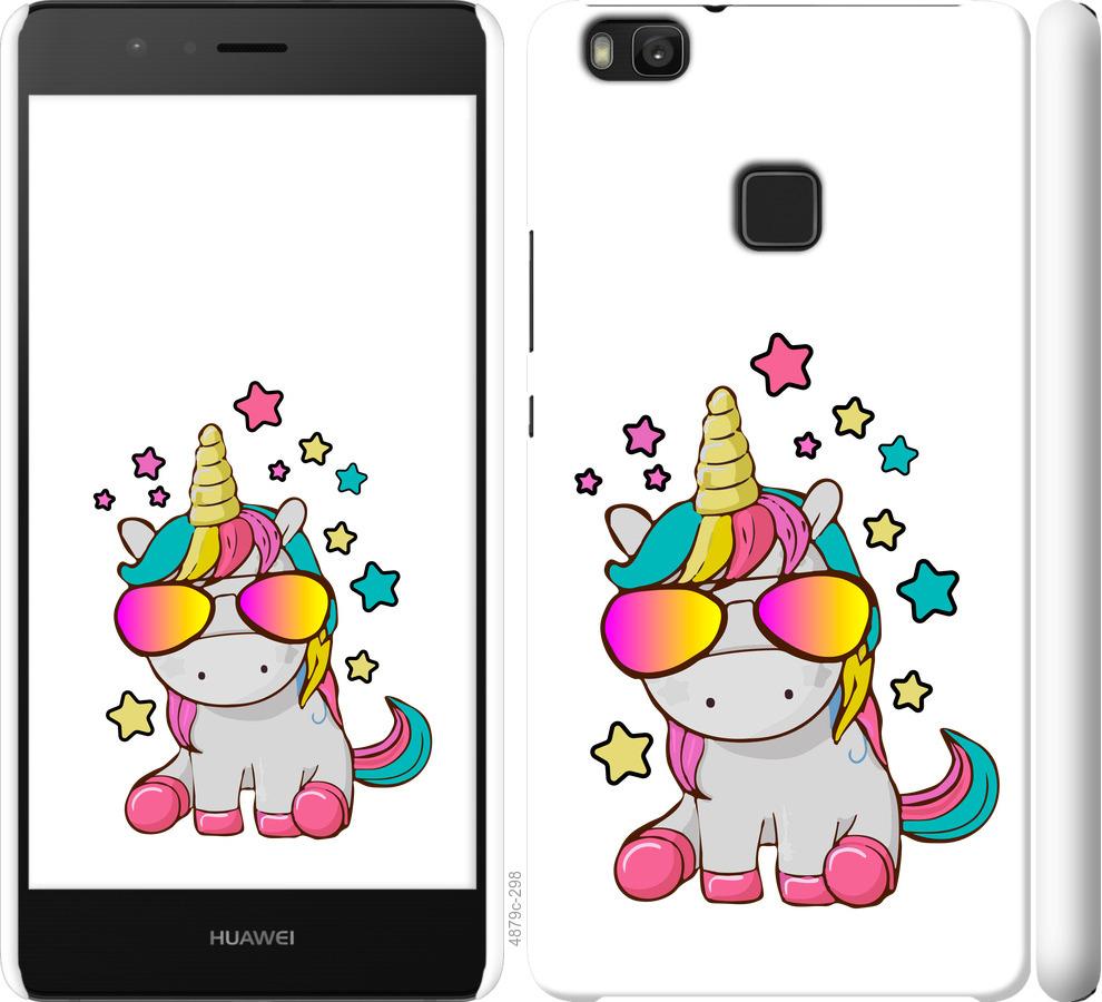 

Чехол на Huawei P9 Lite Единорог в очках