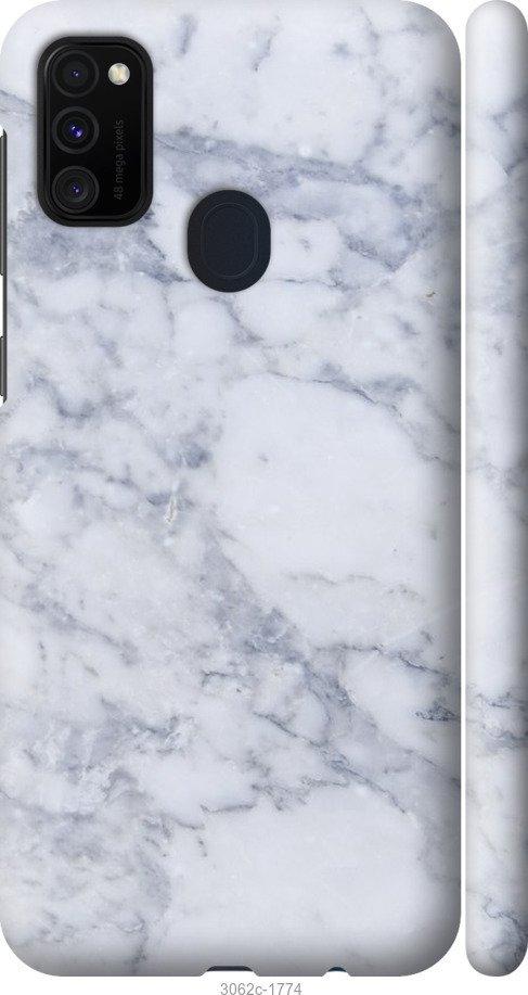

Чохол на Samsung Galaxy M21 M215F Блакитний мармур