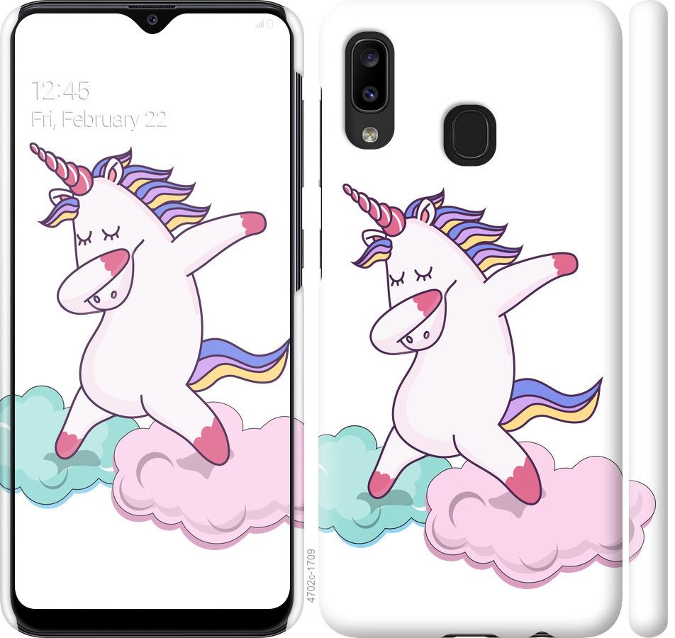 

Чохол на Samsung Galaxy A20e A202F єдиноріг