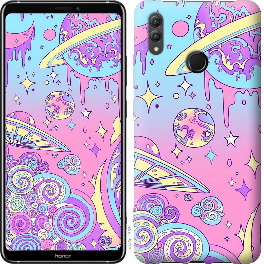 

Чохол на Huawei Honor Note 10 Рожева галактика