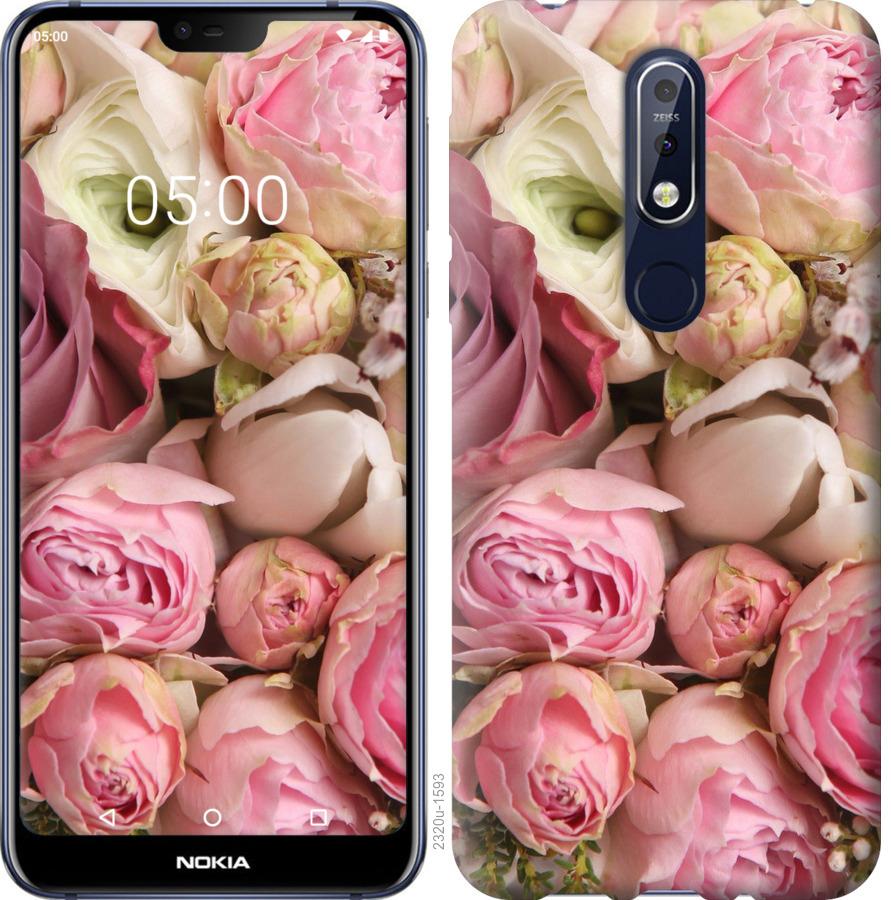 

Чехол на Nokia 7.1 Розы v2