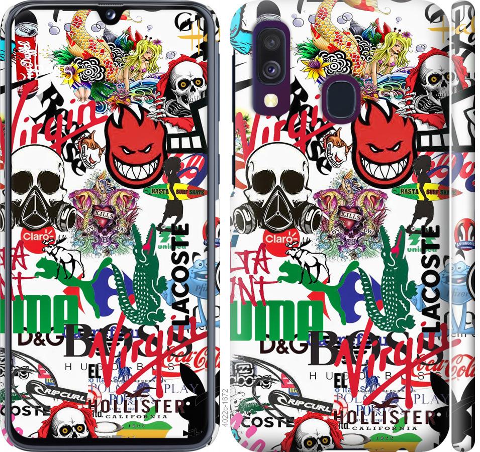 

Чохол на Samsung Galaxy M30s 2019 Many different logos