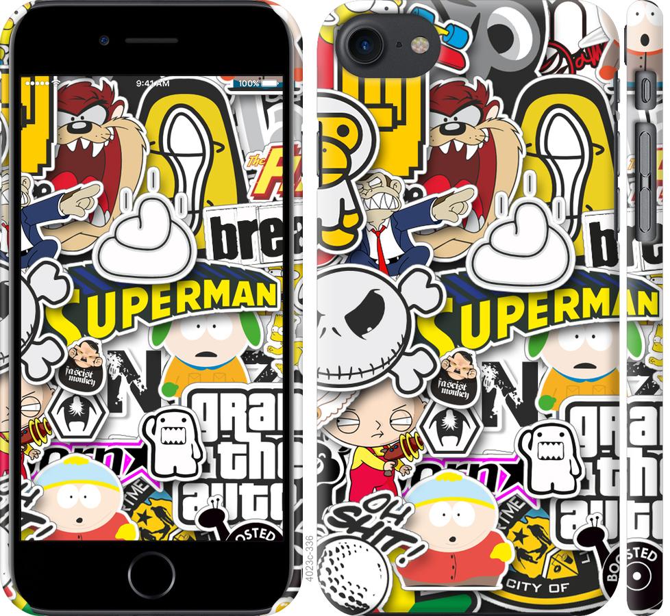 Чохол на iPhone 7 Popular logos