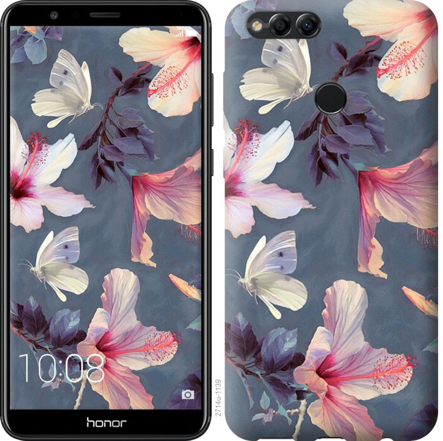 

Чохол на Huawei Honor 7X Намальовані квіти