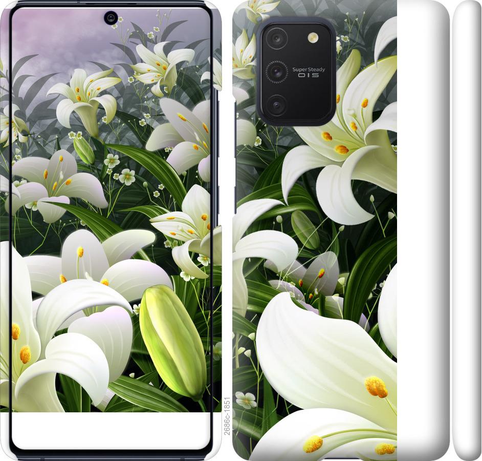 

Чохол на Samsung Galaxy S10 Lite 2020 білі лілії