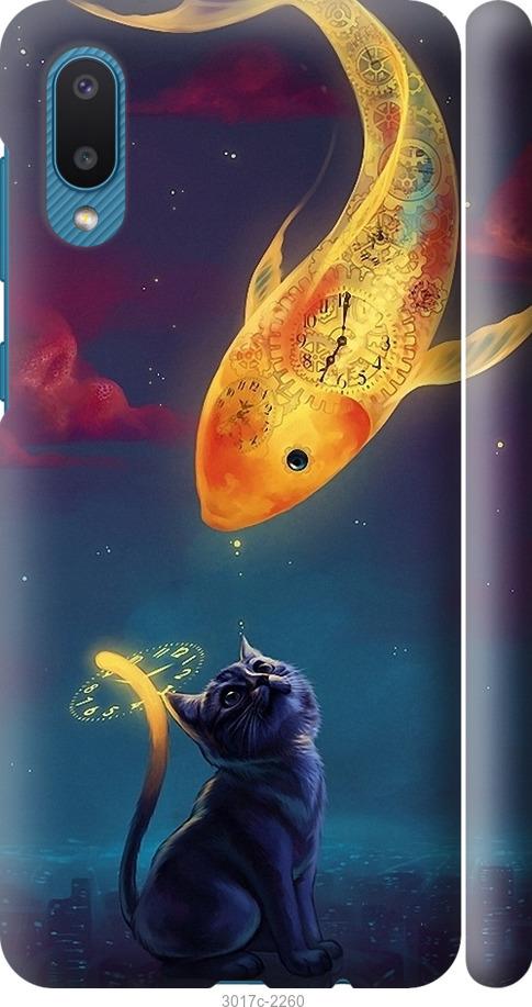 

Чехол на Samsung Galaxy A02 A022G Кошкин сон