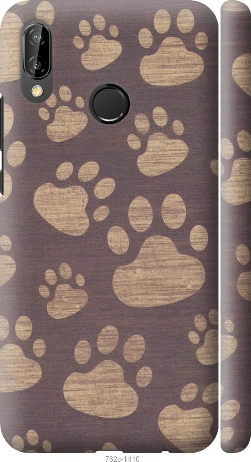 

Чехол на Huawei P20 Lite Следы тигра