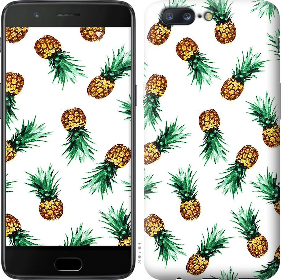 

Чохол на OnePlus 5 ананас